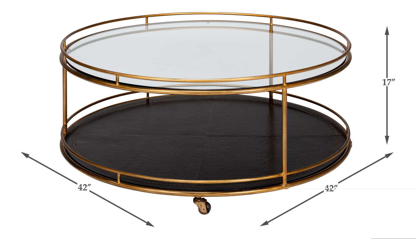 Trolley Round Cocktail Table