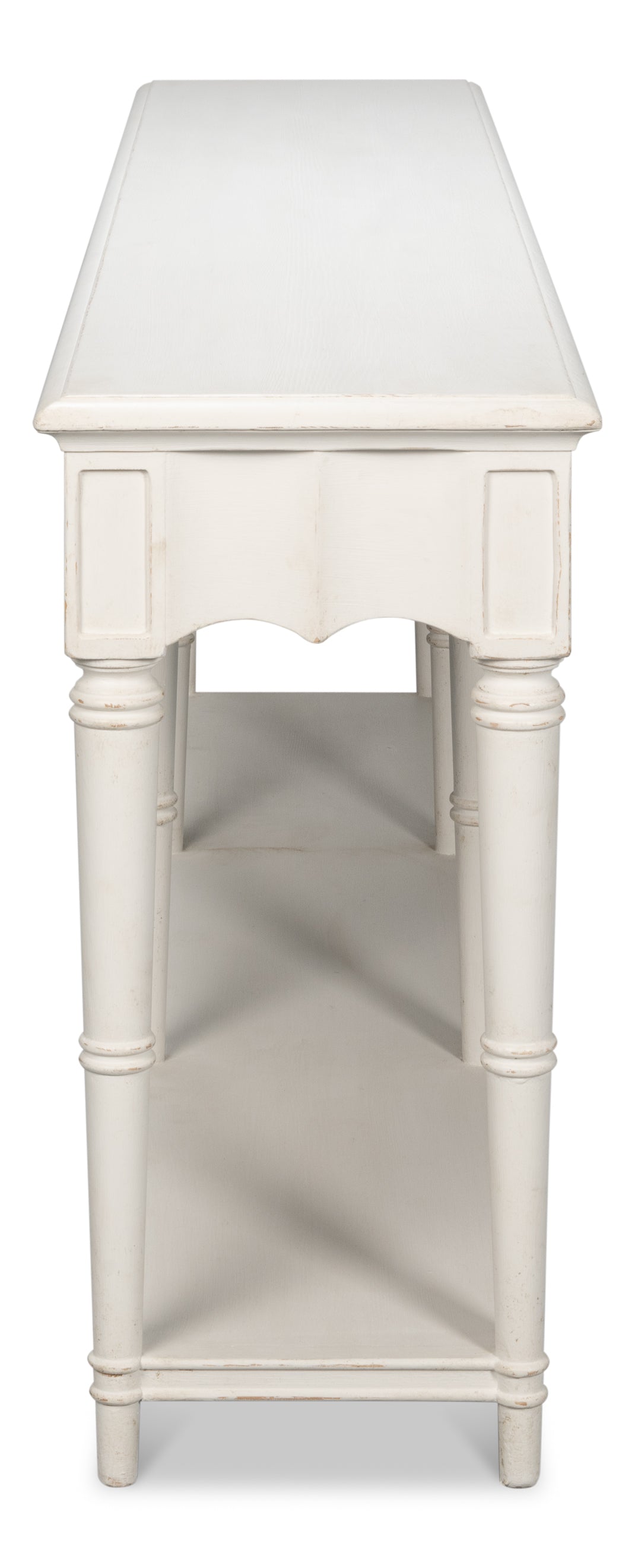 Chantal Console Table Antique White