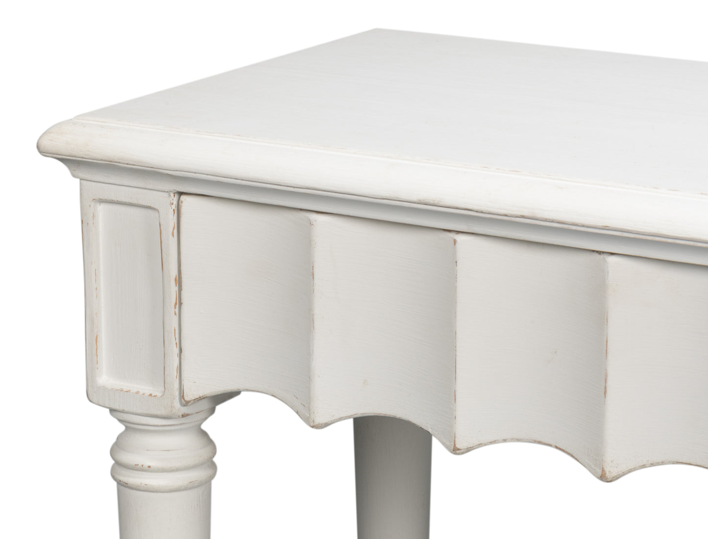 Chantal Console Table Antique White