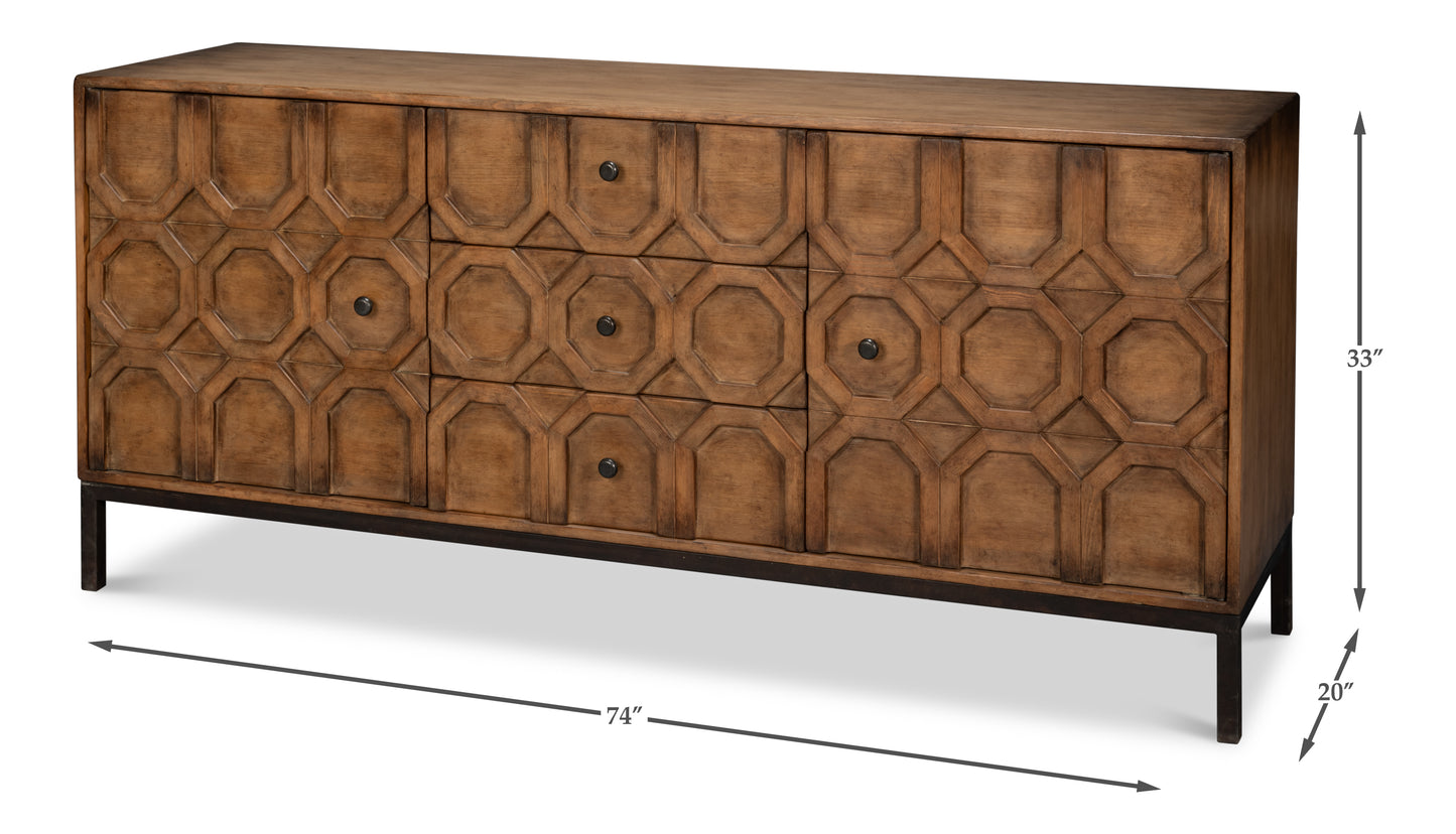 Becket Sideboard, Brown
