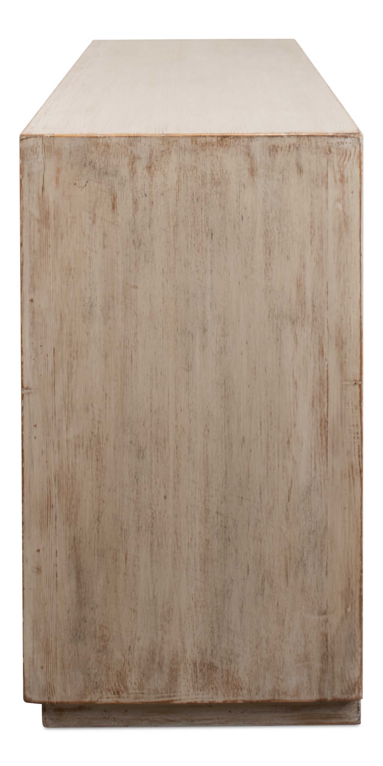 Hollis 4 Door Sideboard, Stone Grey