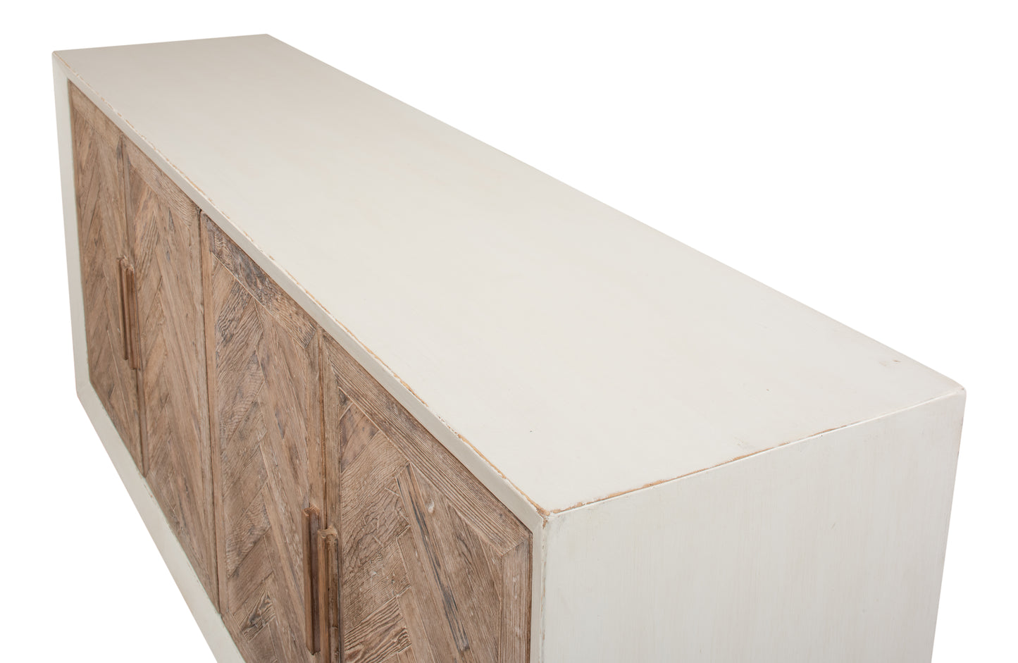 Hollis 4 Door Sideboard, Antique White