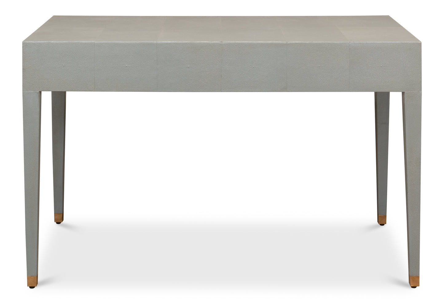 Gabriella Shagreen Desk/Table, Storm Grey