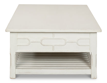 Isla Coffee Table, Antique White