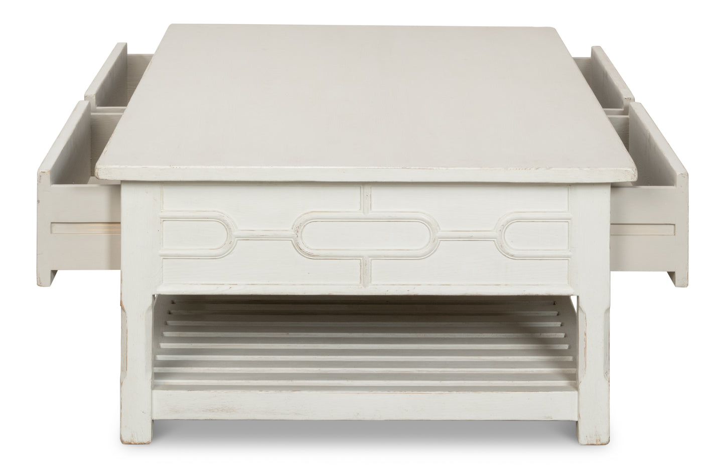 Isla Coffee Table, Antique White