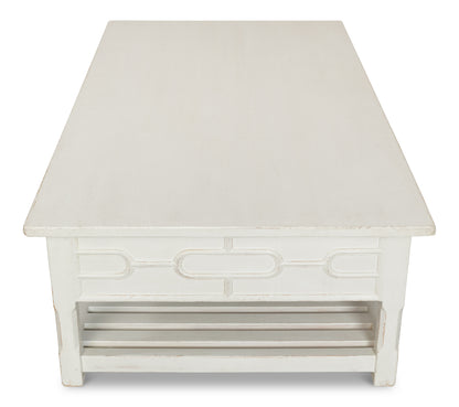 Isla Coffee Table, Antique White