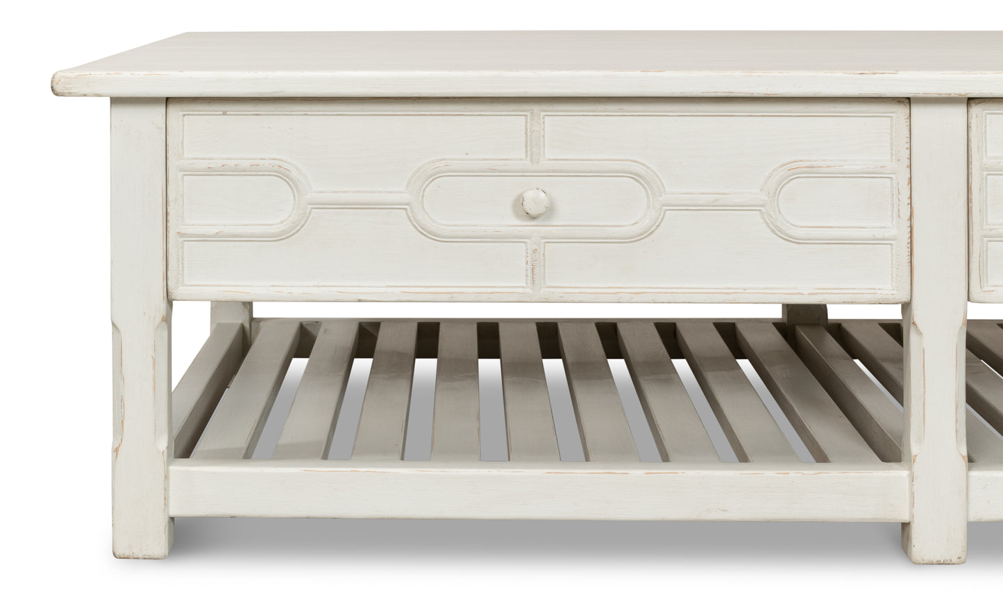 Isla Coffee Table, Antique White