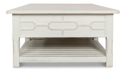 Isla Coffee Table, Antique White