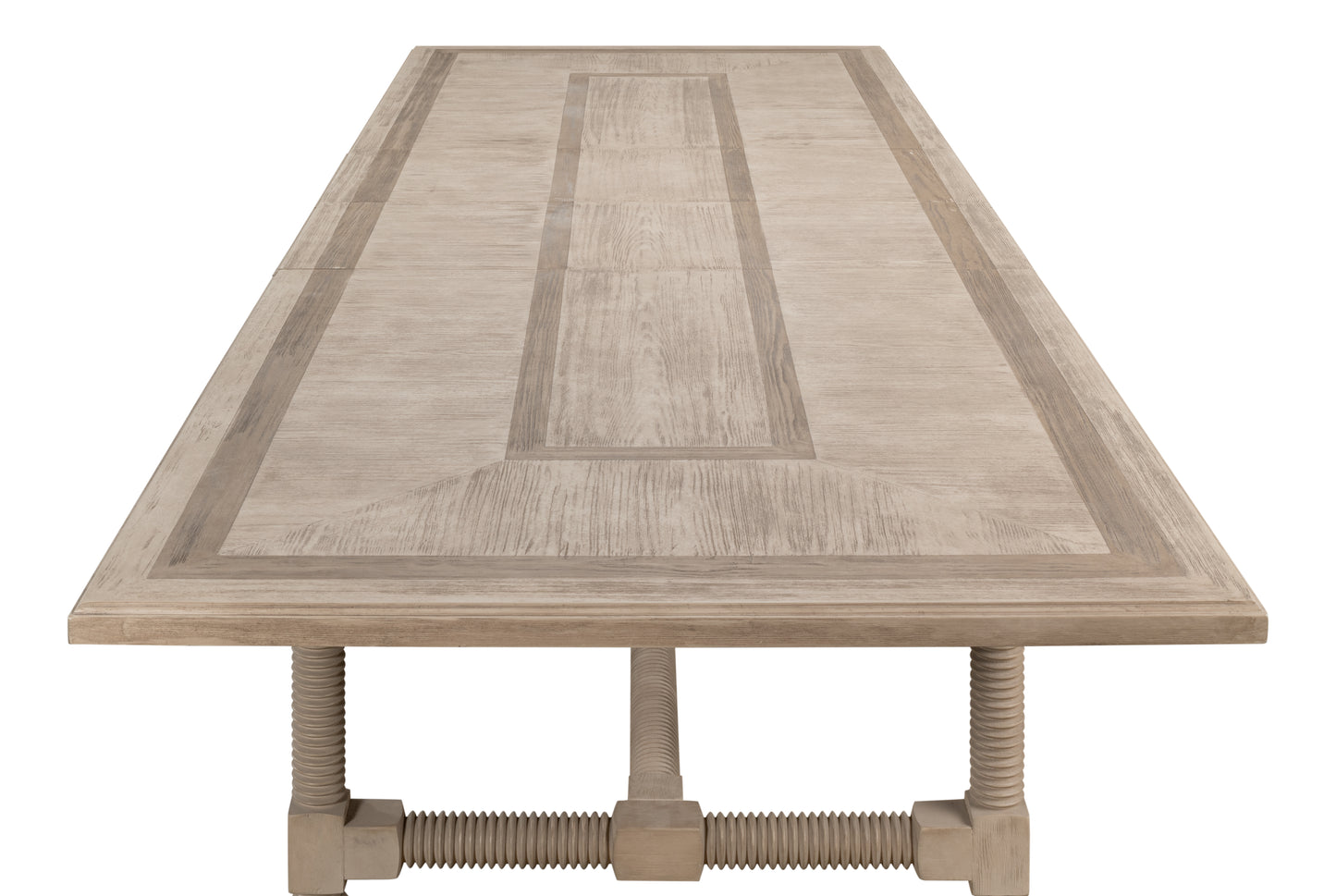 Jurow Equestrian Dining Table, Barn Grey