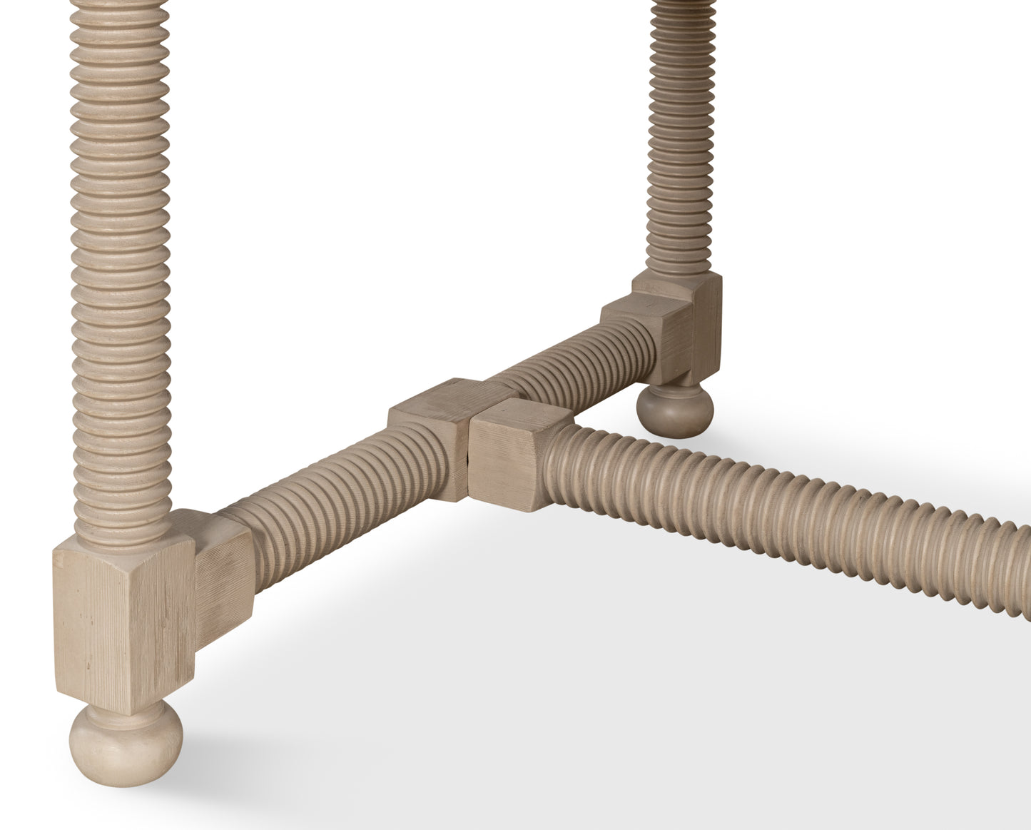 Jurow Equestrian Dining Table, Barn Grey