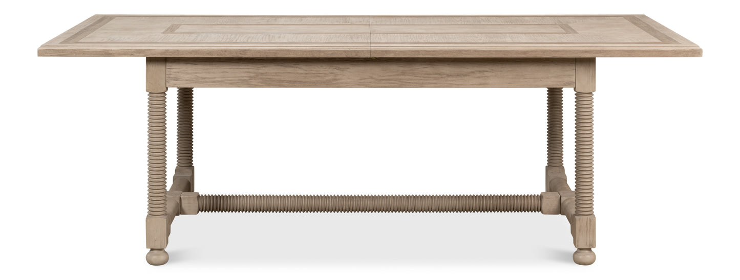 Jurow Equestrian Dining Table, Barn Grey