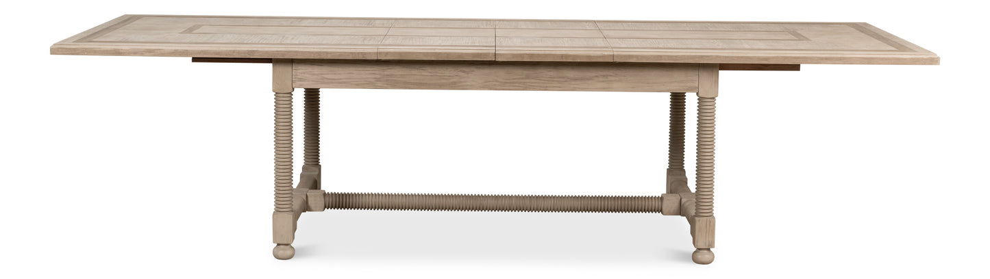 Jurow Equestrian Dining Table, Barn Grey