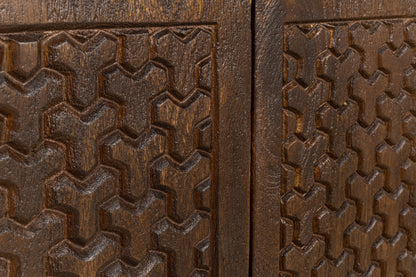 Battle Chainmail 4 Door Sideboard