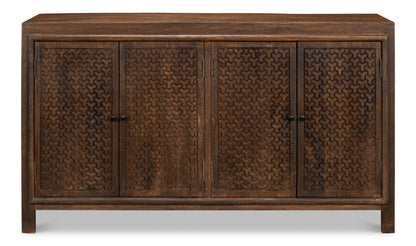 Battle Chainmail 4 Door Sideboard