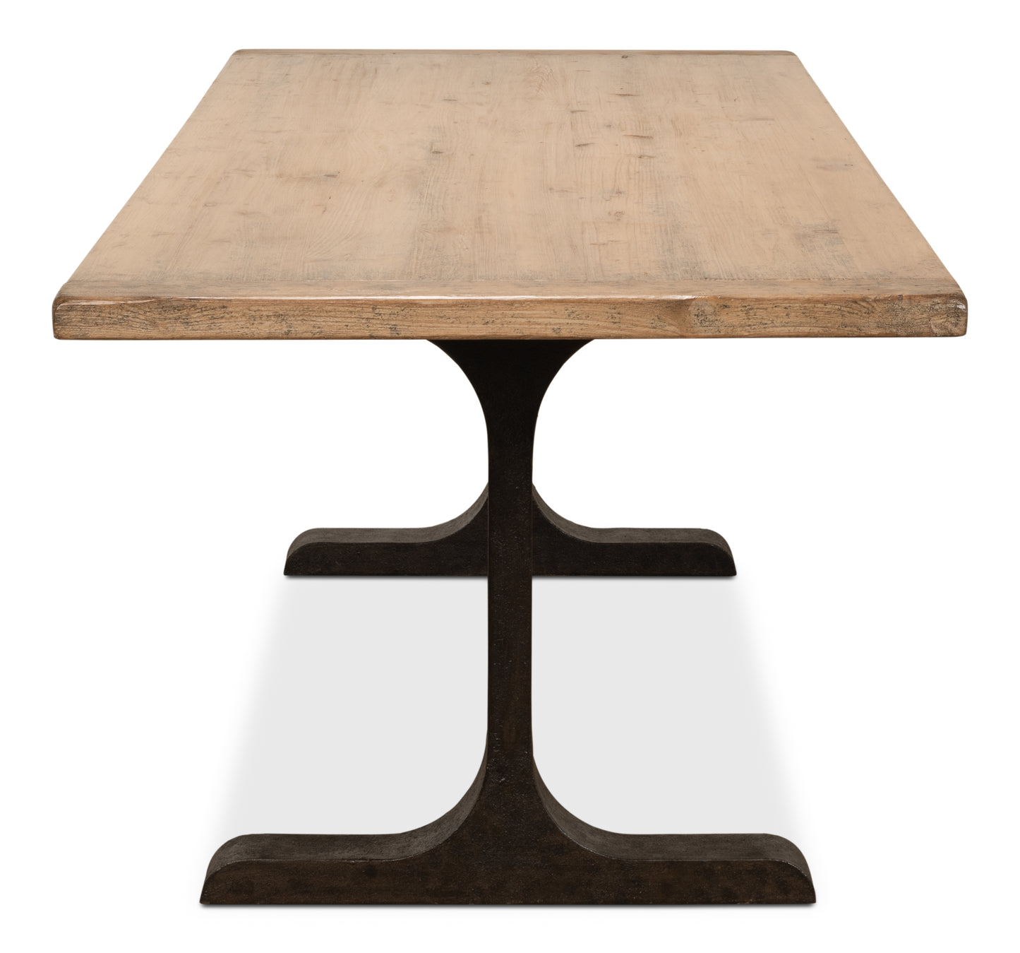 Decan Dining Table with Iron Base