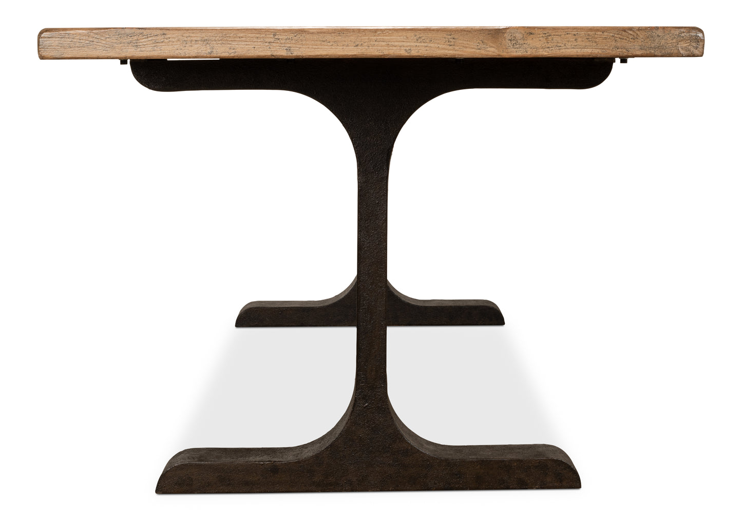 Decan Dining Table with Iron Base