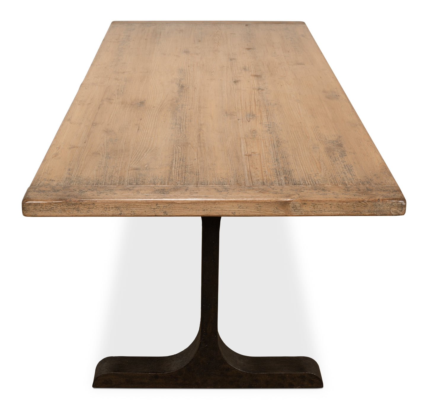 Decan Dining Table with Iron Base