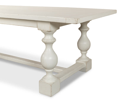 Owen Dining Table, Antique White