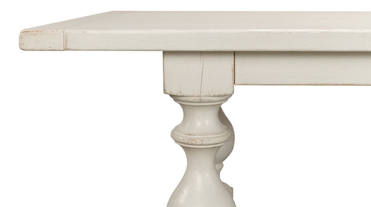 Owen Dining Table, Antique White