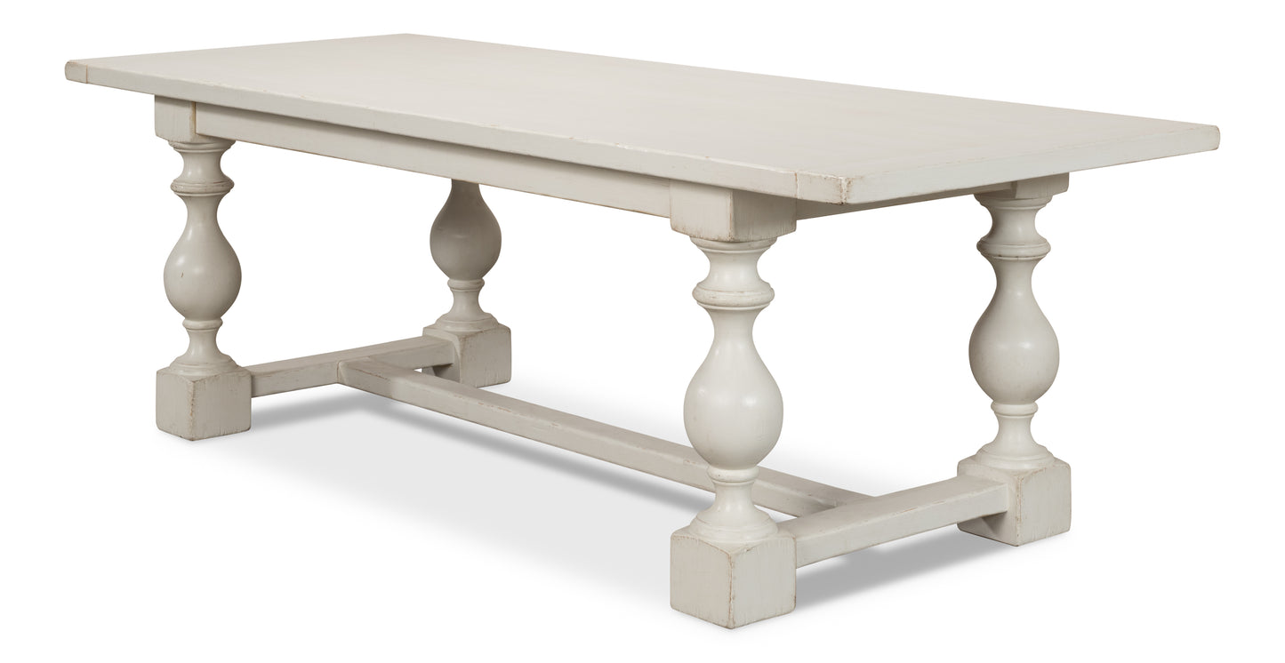 Owen Dining Table, Antique White