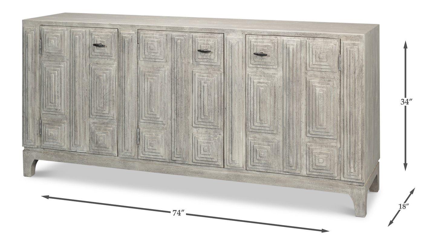 Rafina Three Door Sideboard