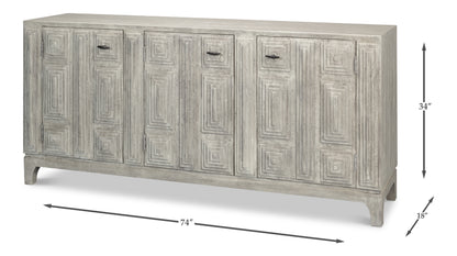 Rafina Three Door Sideboard