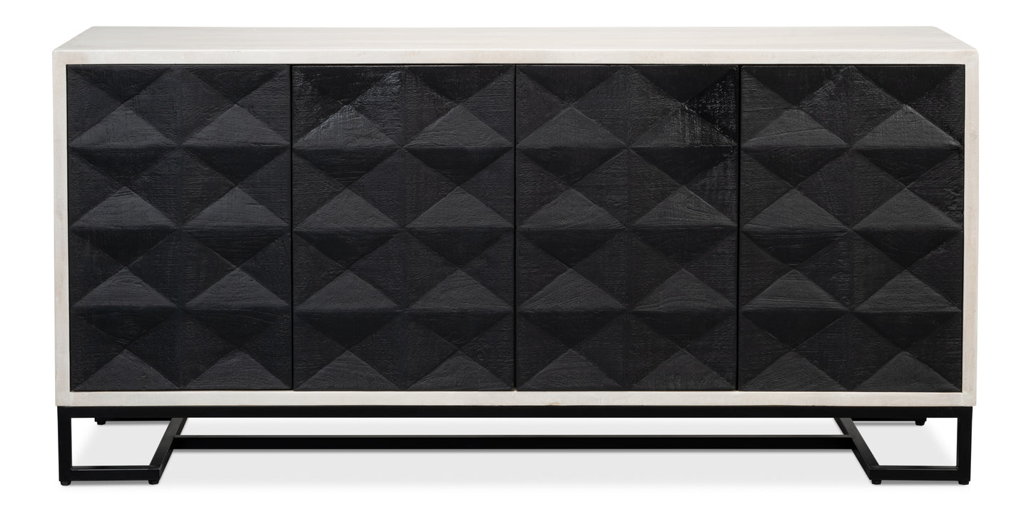 Asiger Four Door Sideboard
