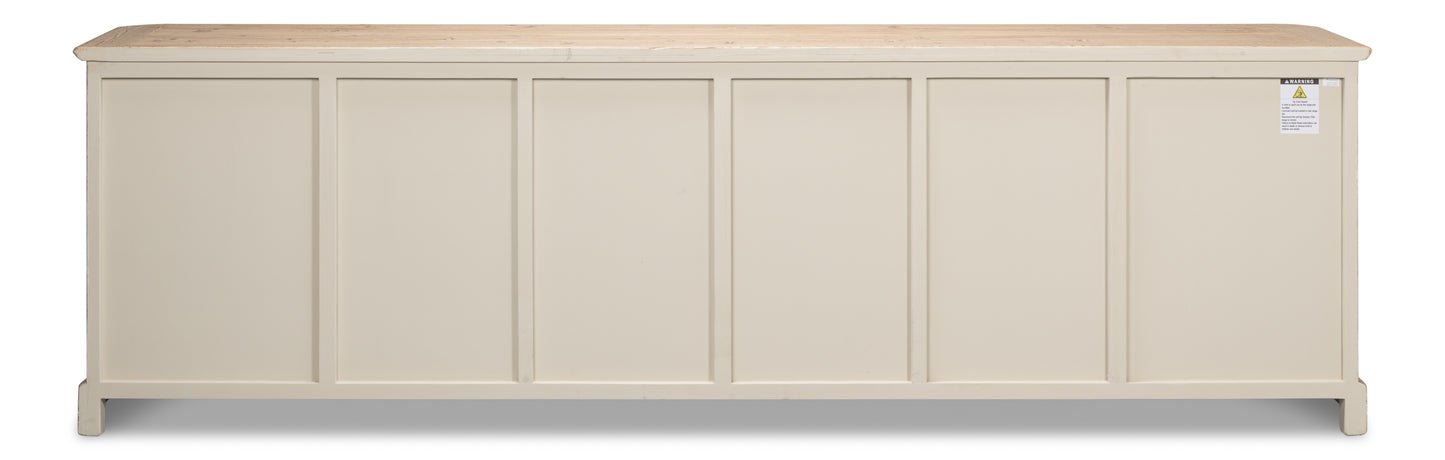 Karlsson Antique Swedish Grey Sideboard