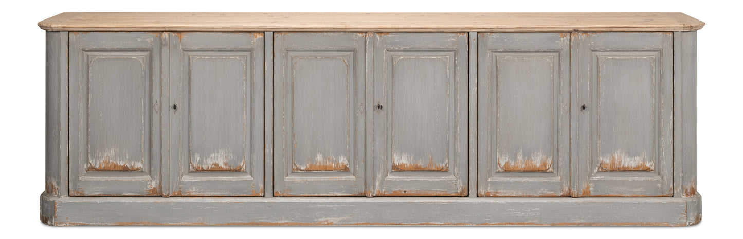 Karlsson Antique Swedish Grey Sideboard