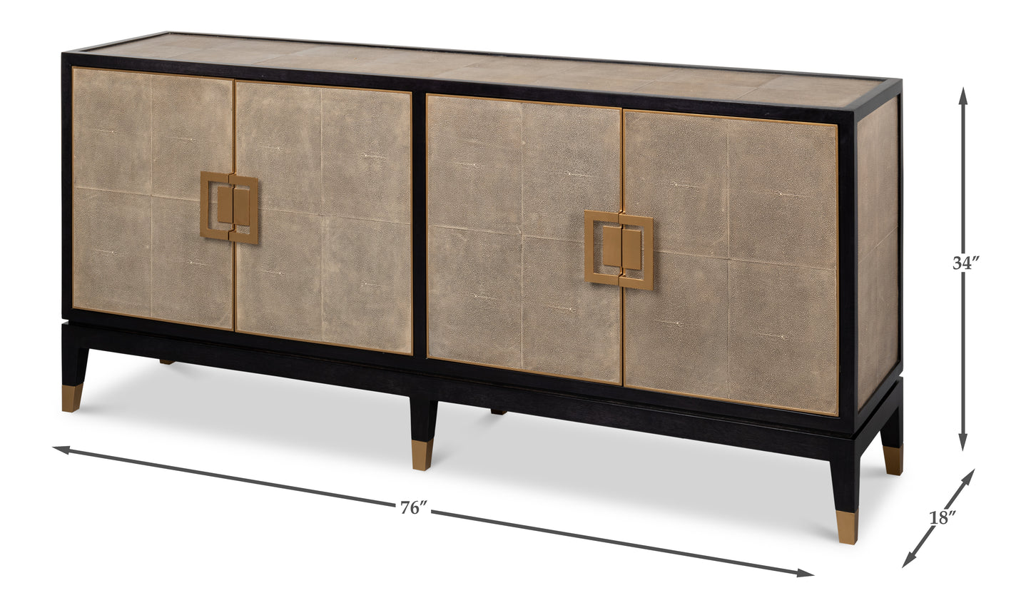Beto Four Door Sideboard