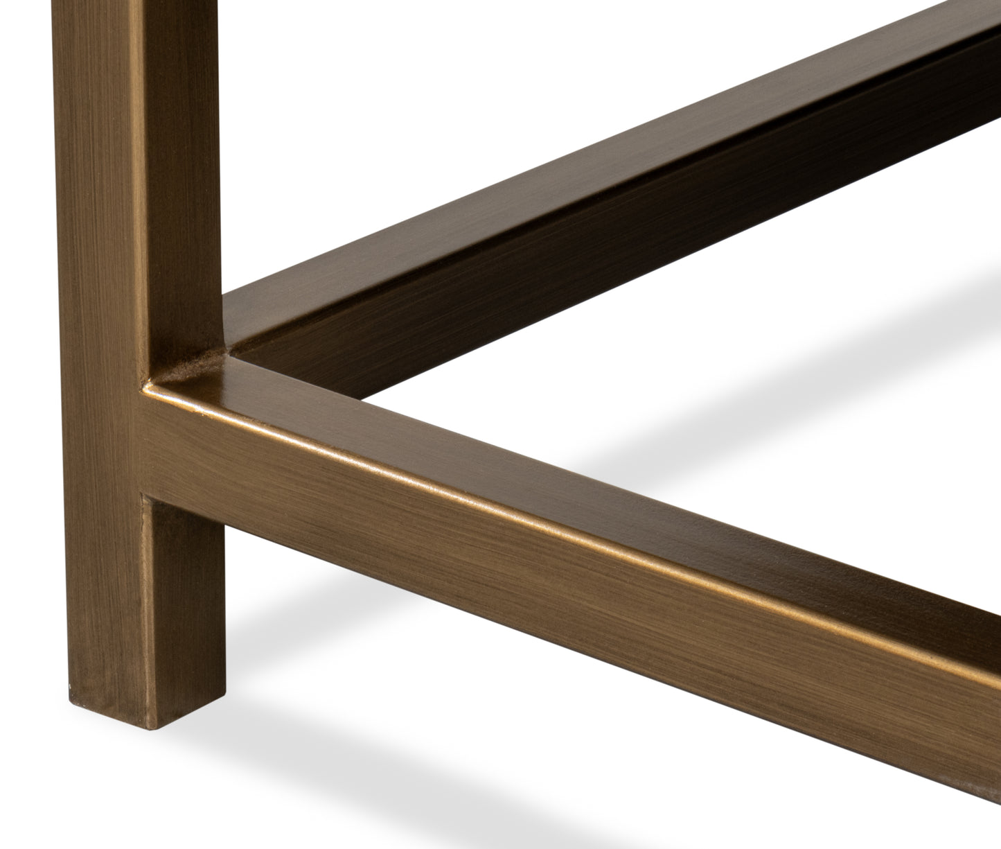 Gideon Shagreen Square Coffee Table, Blue