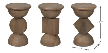 Romeo Side Tables, Set Of 3, Natural