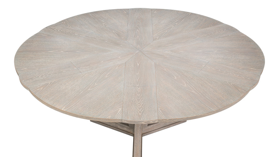 Casual Jupe Dining Table, Moonskin, Medium