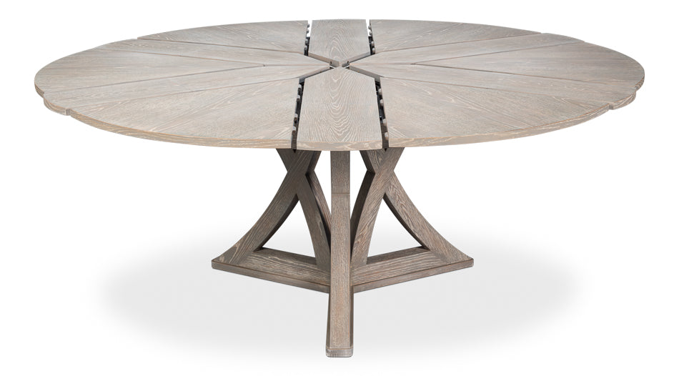 Casual Jupe Dining Table, Moonskin, Medium