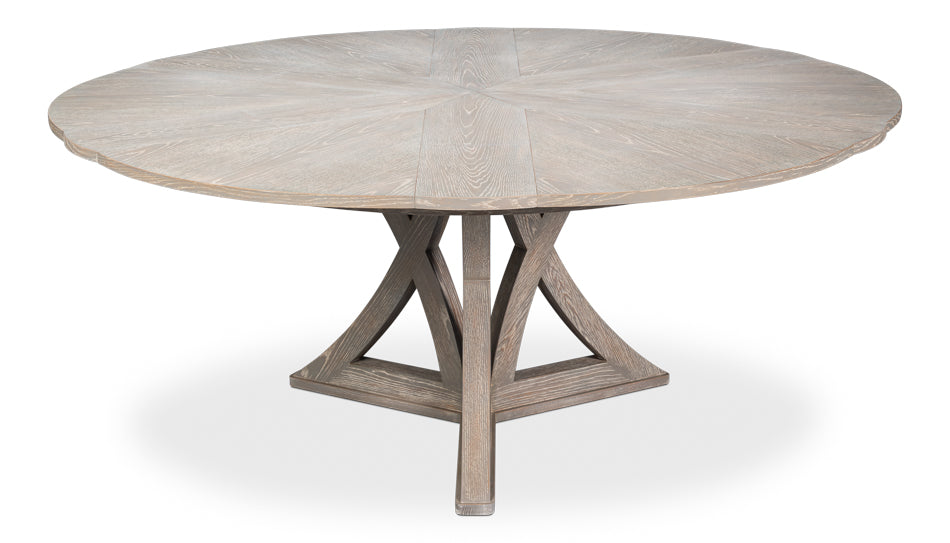Casual Jupe Dining Table, Moonskin, Medium