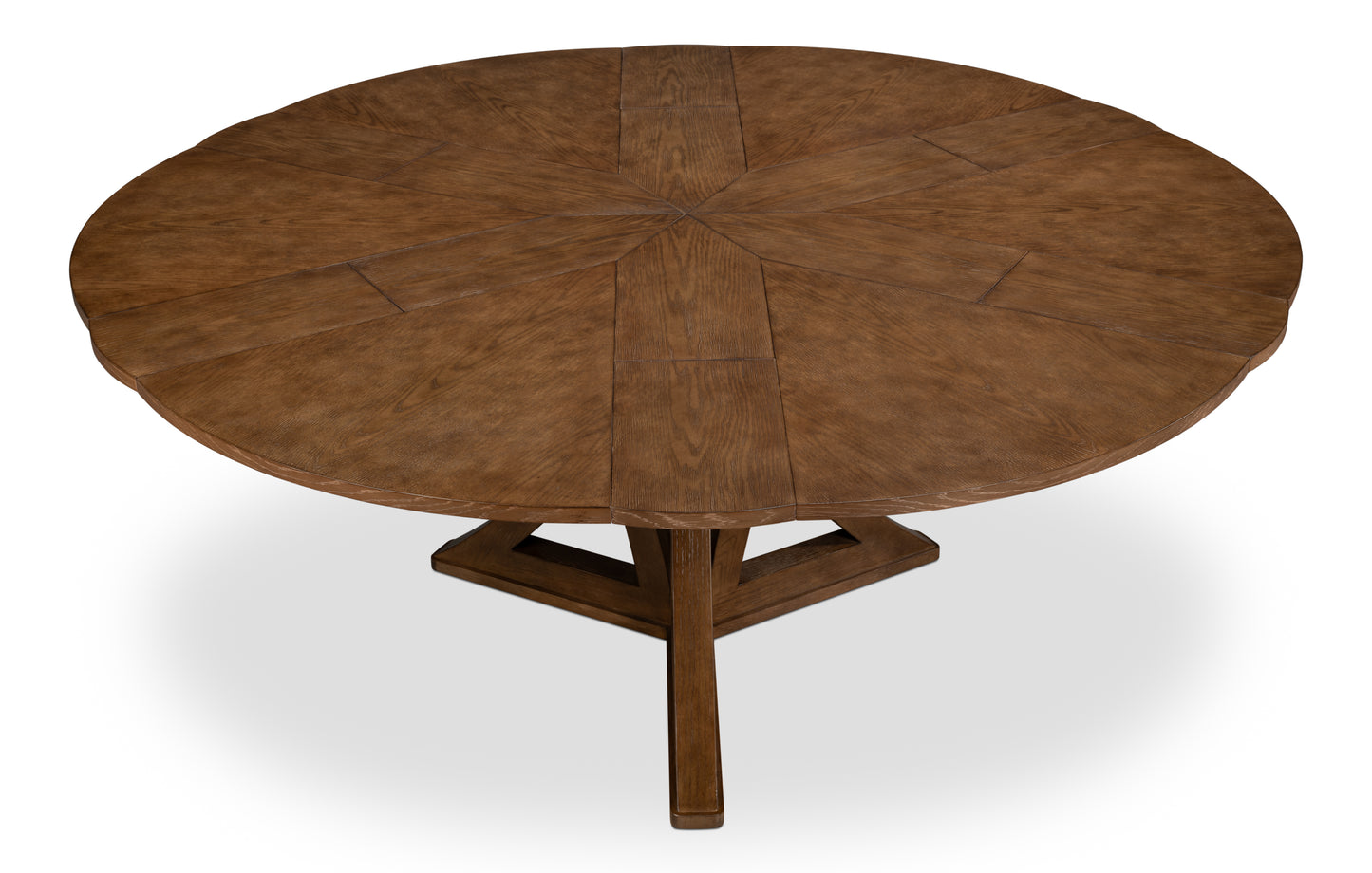 Casual Jupe Dining Table, Light Mink, Large
