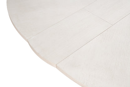 Kelso Equestrian Dining Table, White, Medium