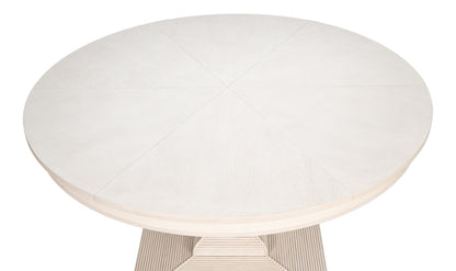 Kelso Equestrian Dining Table, White, Medium