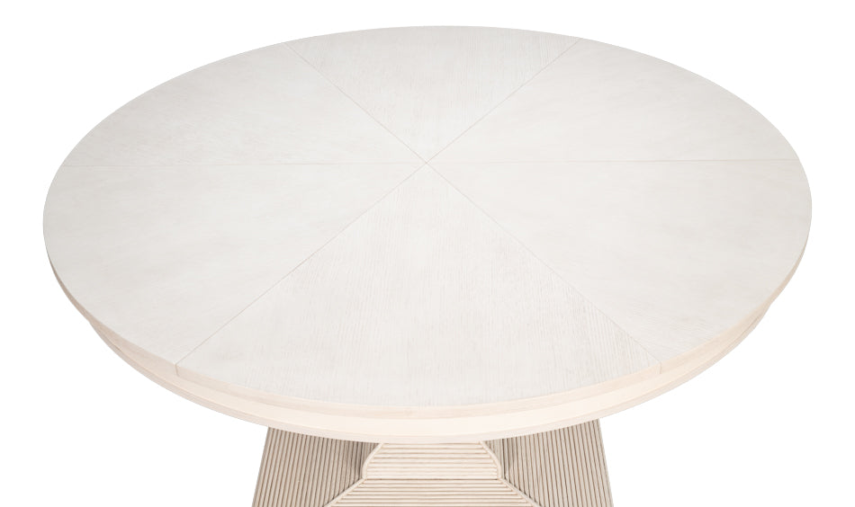 Kelso Equestrian Dining Table, White, Large