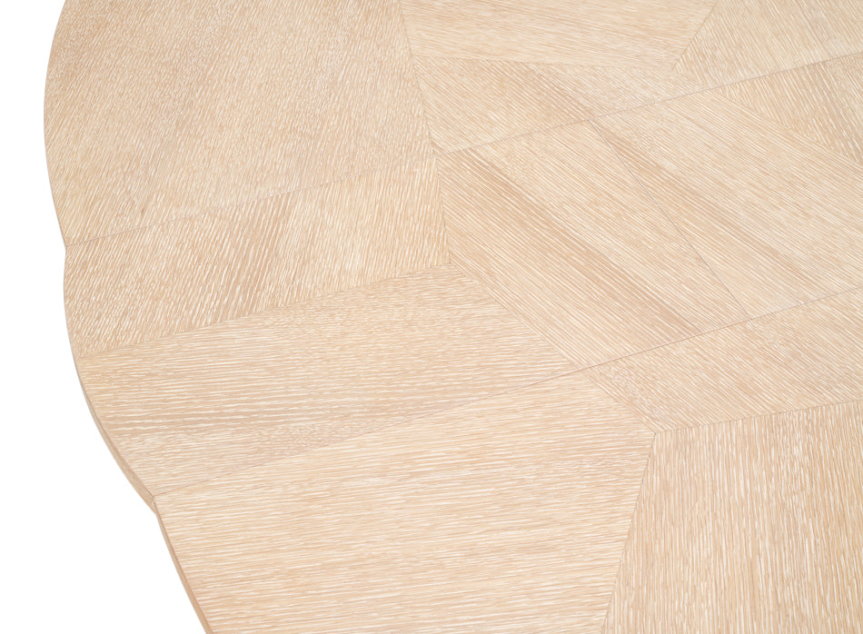 Giselle Jupe Table, Medium, Bleached Oak