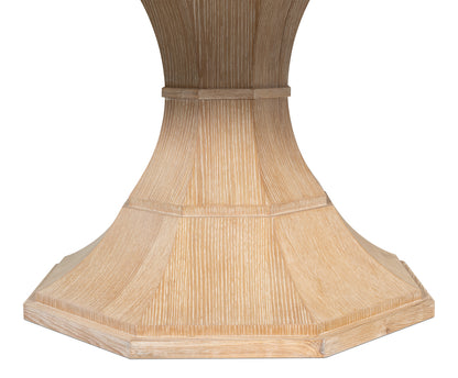 Giselle Jupe Table, Medium, Bleached Oak