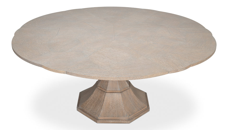 Giselle Jupe Table, Medium, Moonskin
