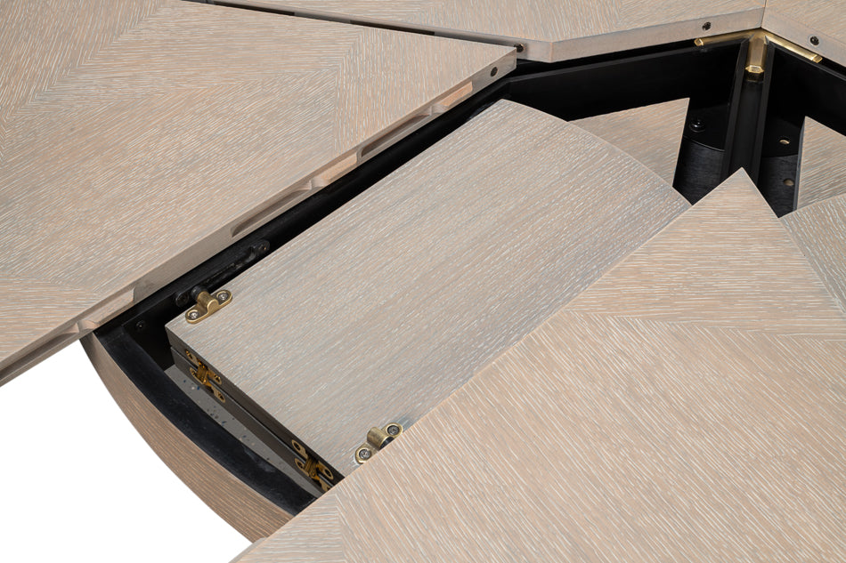 Giselle Jupe Table, Medium, Moonskin