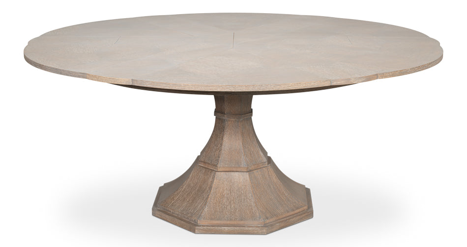 Giselle Jupe Table, Medium, Moonskin