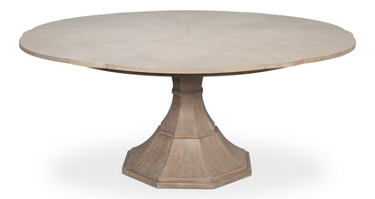 Giselle Jupe Table, Medium, Moonskin