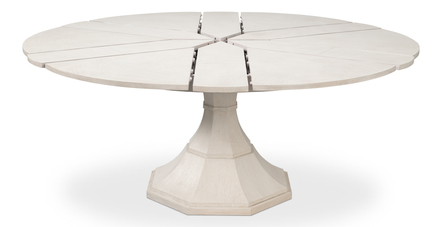 Giselle Jupe Table, Medium, Working White