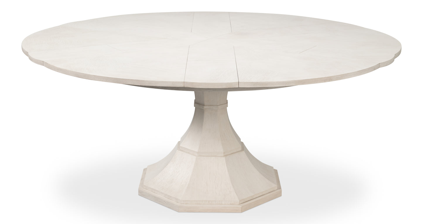 Giselle Jupe Table, Medium, Working White