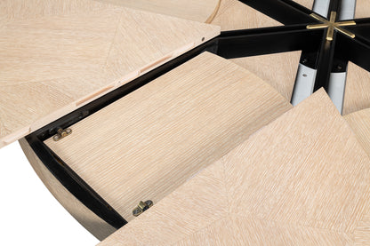 Giselle Jupe Table, Large, Bleached Oak