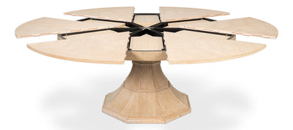Giselle Jupe Table, Large, Bleached Oak