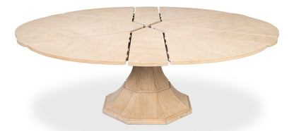 Giselle Jupe Table, Large, Bleached Oak